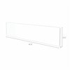 Deflecto NamePlateHolder, Cubicle, Clear DEF587501